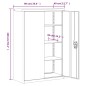 vidaXL Aktenschrank Anthrazit und Weiß 90x40x140 cm Stahl vidaXL Aktenschrank Anthrazit und Weiß 90x40x140 cm Stahl