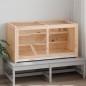 vidaXL Hamsterkäfig 104x52x54 cm Massivholz Tanne vidaXL Hamsterkäfig 104x52x54 cm Massivholz Tanne