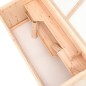 vidaXL Hamsterkäfig 104x52x54 cm Massivholz Tanne vidaXL Hamsterkäfig 104x52x54 cm Massivholz Tanne