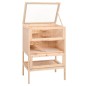 vidaXL Hamsterkäfig 55x40x80 cm Massivholz Tanne vidaXL Hamsterkäfig 55x40x80 cm Massivholz Tanne