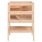 vidaXL Hamsterkäfig 55x40x80 cm Massivholz Tanne vidaXL Hamsterkäfig 55x40x80 cm Massivholz Tanne