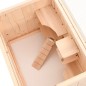 vidaXL Hamsterkäfig 55x40x80 cm Massivholz Tanne vidaXL Hamsterkäfig 55x40x80 cm Massivholz Tanne