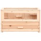 vidaXL Hamsterkäfig 60x30x35 cm Massivholz Tanne vidaXL Hamsterkäfig 60x30x35 cm Massivholz Tanne