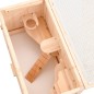 vidaXL Hamsterkäfig 60x30x35 cm Massivholz Tanne vidaXL Hamsterkäfig 60x30x35 cm Massivholz Tanne