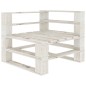 5-tlg. Garten-Lounge-Set Paletten mit Kissen in Schwarz Holz 5-tlg. Garten-Lounge-Set Paletten mit Kissen in Schwarz Holz