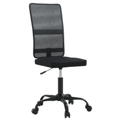 vidaXL Bürostuhl Schwarz Netz