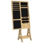 vidaXL Schmuckschrank mit Spiegel & LED-Beleuchtung Freistehend vidaXL Schmuckschrank mit Spiegel & LED-Beleuchtung Freistehend