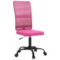 vidaXL Bürostuhl Höhenverstellbar Rosa Netzstoff vidaXL Bürostuhl Höhenverstellbar Rosa Netzstoff