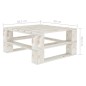 5-tlg. Garten-Lounge-Set Paletten mit Kissen in Schwarz Holz 5-tlg. Garten-Lounge-Set Paletten mit Kissen in Schwarz Holz