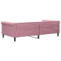 vidaXL Tagesbett Rosa 100x200 cm Samt vidaXL Tagesbett Rosa 100x200 cm Samt