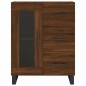 Highboard Braun Eichen-Optik 69,5x34x180 cm Holzwerkstoff Highboard Braun Eichen-Optik 69,5x34x180 cm Holzwerkstoff