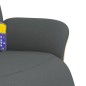 vidaXL Massagesessel mit Fußteil Dunkelgrau Stoff vidaXL Massagesessel mit Fußteil Dunkelgrau Stoff