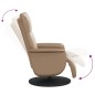 vidaXL Relaxsessel mit Fußteil Cappuccino-Braun Kunstleder vidaXL Relaxsessel mit Fußteil Cappuccino-Braun Kunstleder