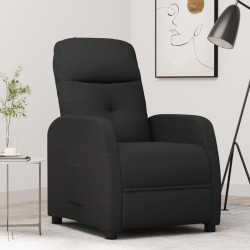 vidaXL Relaxsessel Schwarz Stoff
