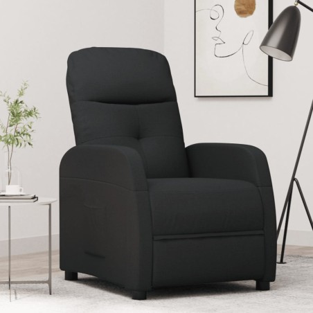 vidaXL Relaxsessel Schwarz Stoff