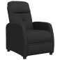 vidaXL Relaxsessel Schwarz Stoff vidaXL Relaxsessel Schwarz Stoff