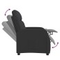 vidaXL Relaxsessel Schwarz Stoff vidaXL Relaxsessel Schwarz Stoff