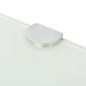 vidaXL Eckregale 2 Stk. mit Verchromten Halterungen Glas Weiß 25x25 cm vidaXL Eckregale 2 Stk. mit Verchromten Halterungen Glas Weiß 25x25 cm