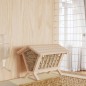 vidaXL Heuraufe für Kaninchen 44x33x33 cm Massivholz Tanne vidaXL Heuraufe für Kaninchen 44x33x33 cm Massivholz Tanne