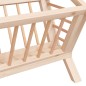 vidaXL Heuraufe für Kaninchen 44x33x33 cm Massivholz Tanne vidaXL Heuraufe für Kaninchen 44x33x33 cm Massivholz Tanne