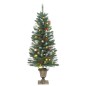 vidaXL Künstliche Weihnachtsbäume 2 Stk. 100 LEDs Grün und Weiß 120 cm vidaXL Künstliche Weihnachtsbäume 2 Stk. 100 LEDs Grün und Weiß 120 cm