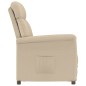 vidaXL Relaxsessel Creme Wildleder-Optik vidaXL Relaxsessel Creme Wildleder-Optik