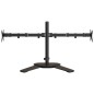 vidaXL Tischhalterung für 2 Monitore Schwarz Stahl VESA 75/100 mm vidaXL Tischhalterung für 2 Monitore Schwarz Stahl VESA 75/100 mm