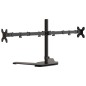 vidaXL Tischhalterung für 2 Monitore Schwarz Stahl VESA 75/100 mm vidaXL Tischhalterung für 2 Monitore Schwarz Stahl VESA 75/100 mm