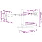 vidaXL Tischhalterung für 2 Monitore Schwarz Stahl VESA 75/100 mm vidaXL Tischhalterung für 2 Monitore Schwarz Stahl VESA 75/100 mm