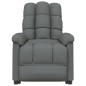 vidaXL Relaxsessel Dunkelgrau Stoff