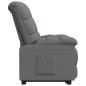 vidaXL Relaxsessel Dunkelgrau Stoff