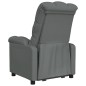 vidaXL Relaxsessel Dunkelgrau Stoff