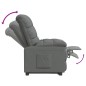 vidaXL Relaxsessel Dunkelgrau Stoff