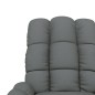 vidaXL Relaxsessel Dunkelgrau Stoff