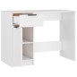 vidaXL Schreibtisch Weiß 100x50x75 cm Holzwerkstoff vidaXL Schreibtisch Weiß 100x50x75 cm Holzwerkstoff