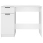 vidaXL Schreibtisch Weiß 100x50x75 cm Holzwerkstoff vidaXL Schreibtisch Weiß 100x50x75 cm Holzwerkstoff