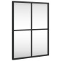 vidaXL Wandspiegel Schwarz 30x40 cm Rechteckig Eisen vidaXL Wandspiegel Schwarz 30x40 cm Rechteckig Eisen