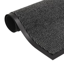 vidaXL Schmutzfangmatten 2Stk. Rechteckig Getuftet 120x180cm Anthrazit