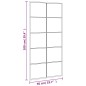 vidaXL Wandspiegel Schwarz 50x100 cm Rechteckig Eisen vidaXL Wandspiegel Schwarz 50x100 cm Rechteckig Eisen