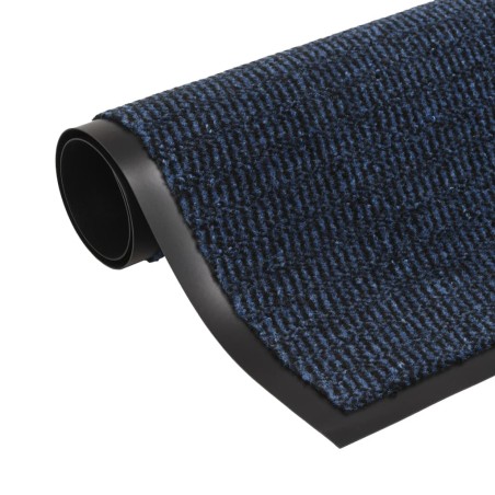 vidaXL Schmutzfangmatten 2 Stk. Rechteckig Getuftet 60x90 cm Blau
