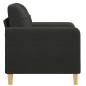 vidaXL Sofasessel Schwarz 60 cm Stoff vidaXL Sofasessel Schwarz 60 cm Stoff
