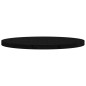 vidaXL Tischplatte Rund Schwarz Ø70x3 cm Massivholz Kiefer vidaXL Tischplatte Rund Schwarz Ø70x3 cm Massivholz Kiefer
