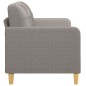 vidaXL 2-Sitzer-Sofa Taupe 140 cm Stoff vidaXL 2-Sitzer-Sofa Taupe 140 cm Stoff
