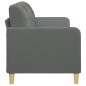 vidaXL 3-Sitzer-Sofa Dunkelgrau 180 cm Stoff vidaXL 3-Sitzer-Sofa Dunkelgrau 180 cm Stoff