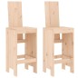 vidaXL Barhocker 2 Stk. 40x42x120 cm Massivholz Kiefer vidaXL Barhocker 2 Stk. 40x42x120 cm Massivholz Kiefer