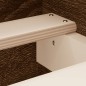 vidaXL Bettgestell mit Kopf- und Fußteil Braun Eiche-Optik 160x200 cm vidaXL Bettgestell mit Kopf- und Fußteil Braun Eiche-Optik 160x200 cm