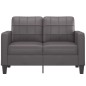 vidaXL 2-Sitzer-Sofa Grau 120 cm Kunstleder vidaXL 2-Sitzer-Sofa Grau 120 cm Kunstleder