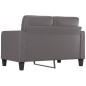 vidaXL 2-Sitzer-Sofa Grau 120 cm Kunstleder vidaXL 2-Sitzer-Sofa Grau 120 cm Kunstleder