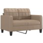 vidaXL 2-Sitzer-Sofa Cappuccino-Braun 120 cm Kunstleder vidaXL 2-Sitzer-Sofa Cappuccino-Braun 120 cm Kunstleder