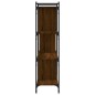 vidaXL Bücherregal 4 Böden Braun Eiche-Optik 76x32x123cm Holzwerkstoff vidaXL Bücherregal 4 Böden Braun Eiche-Optik 76x32x123cm Holzwerkstoff